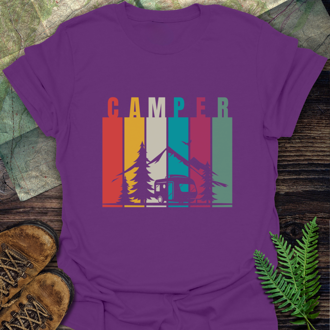 Caravan Camper Retro T-Shirt