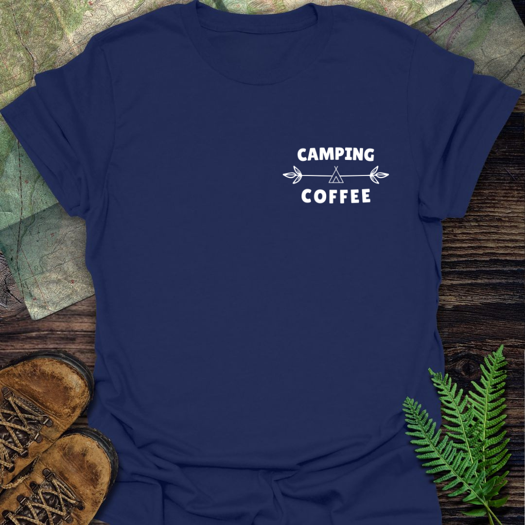 Camping Coffee Earthy T-Shirt