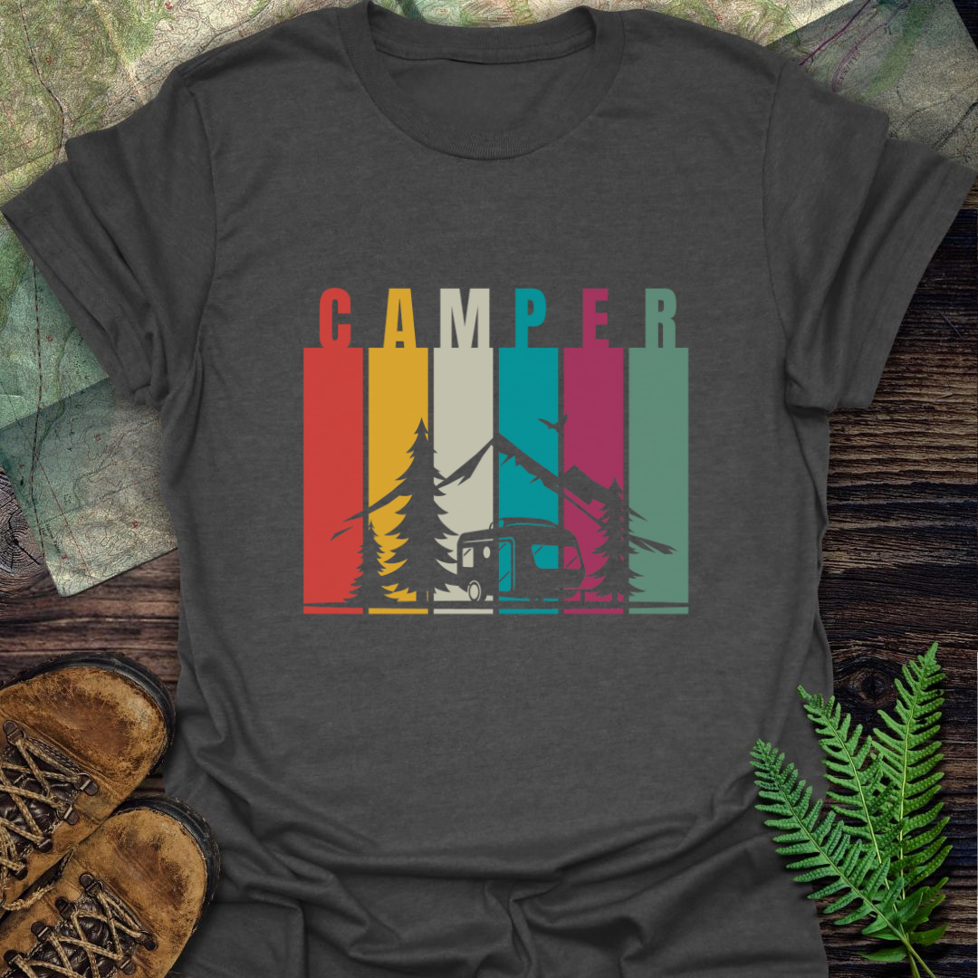 Caravan Camper Retro T-Shirt