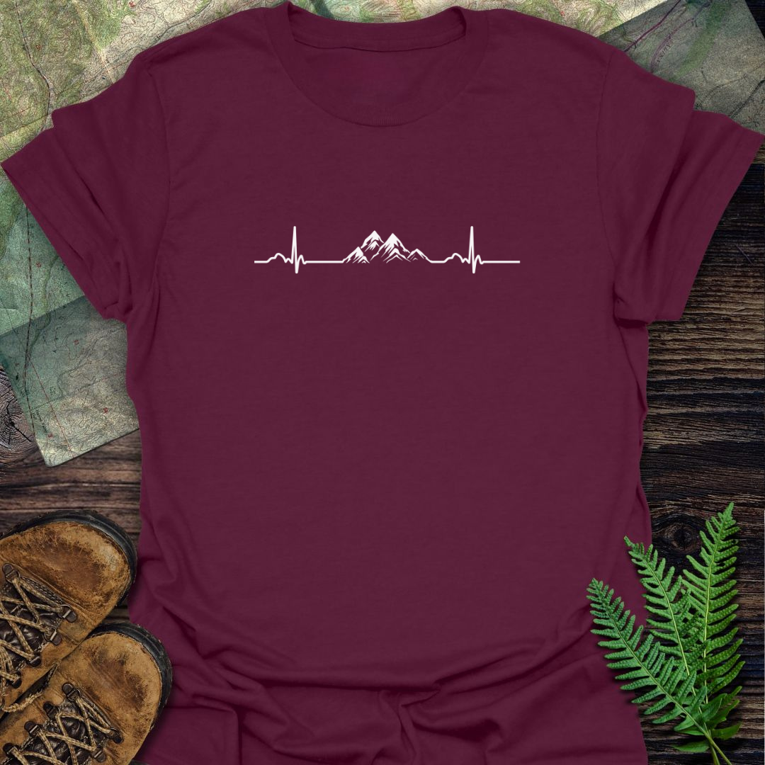 Mountains Heartbeats T-Shirt