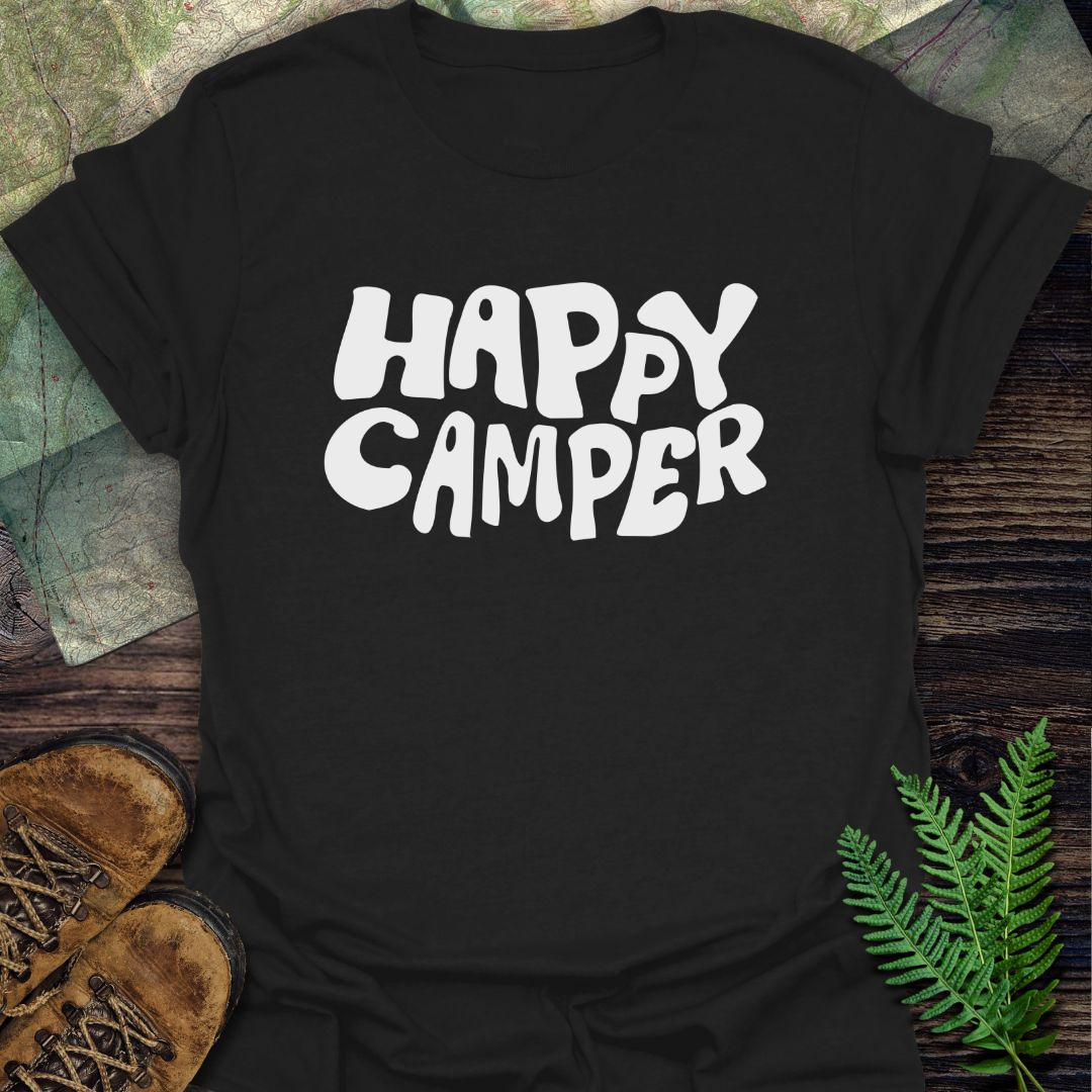 Happy Camper Retro T-Shirt