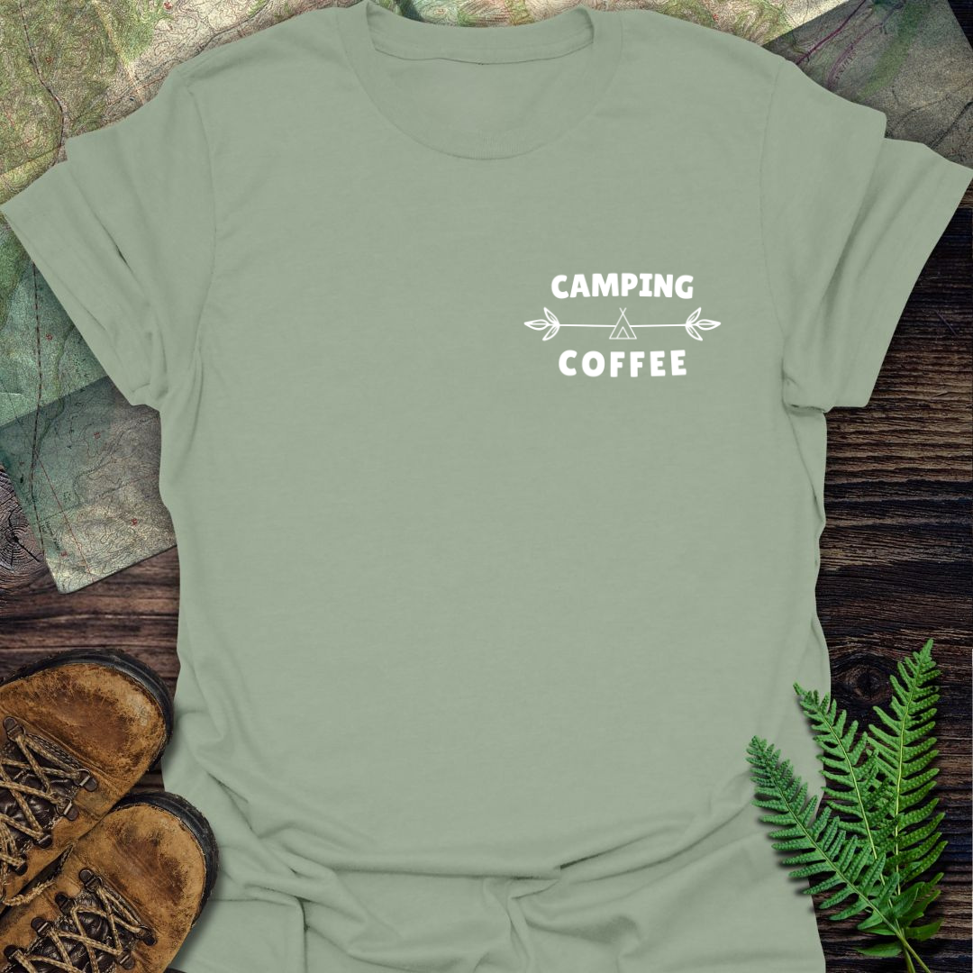 Camping Coffee Earthy T-Shirt