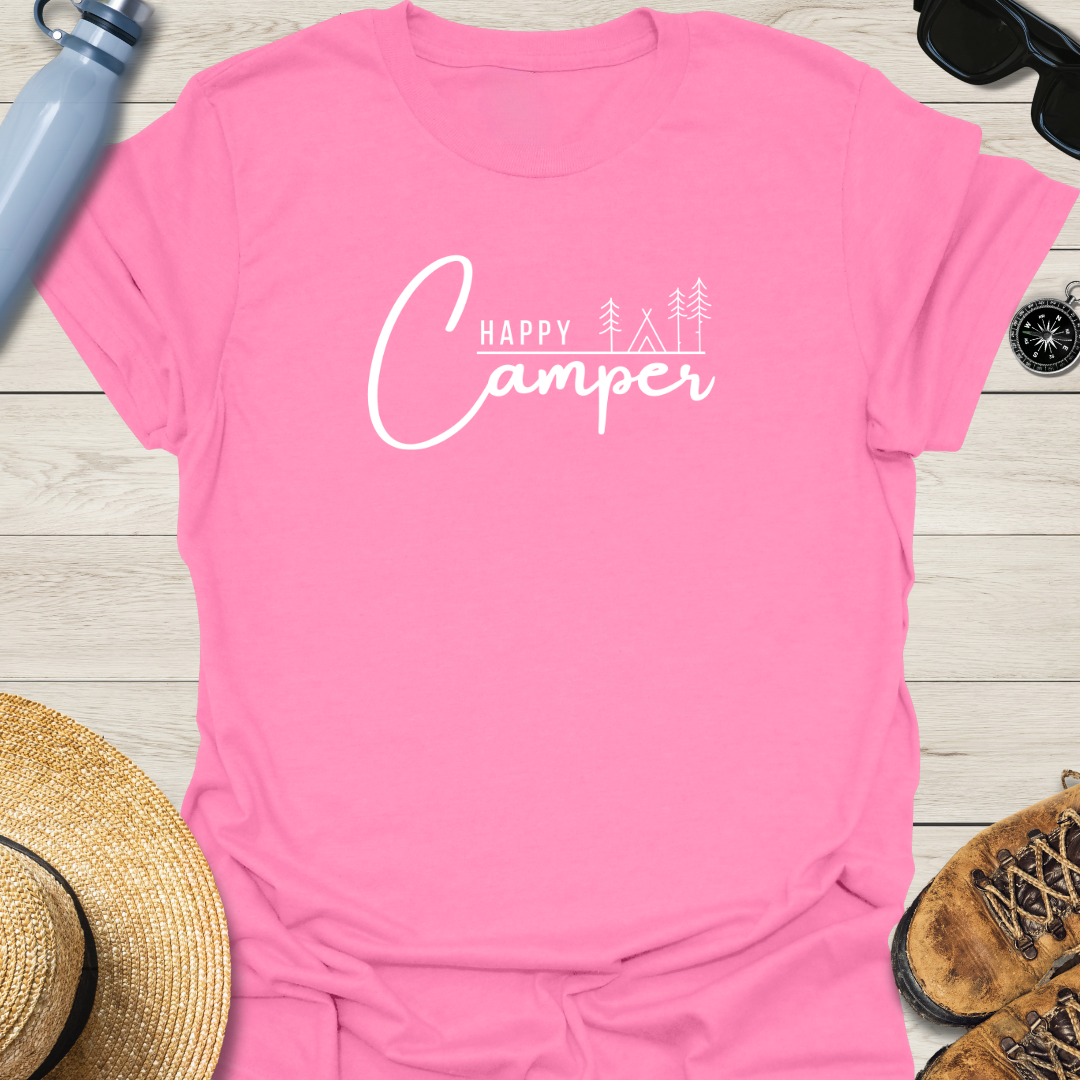 Happy Camper Minimalist T-Shirt