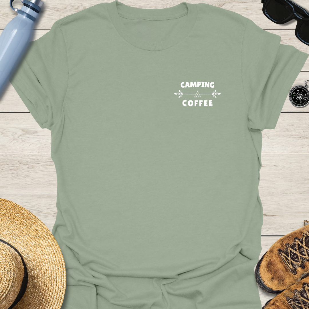 Camping Coffee Earthy T-Shirt