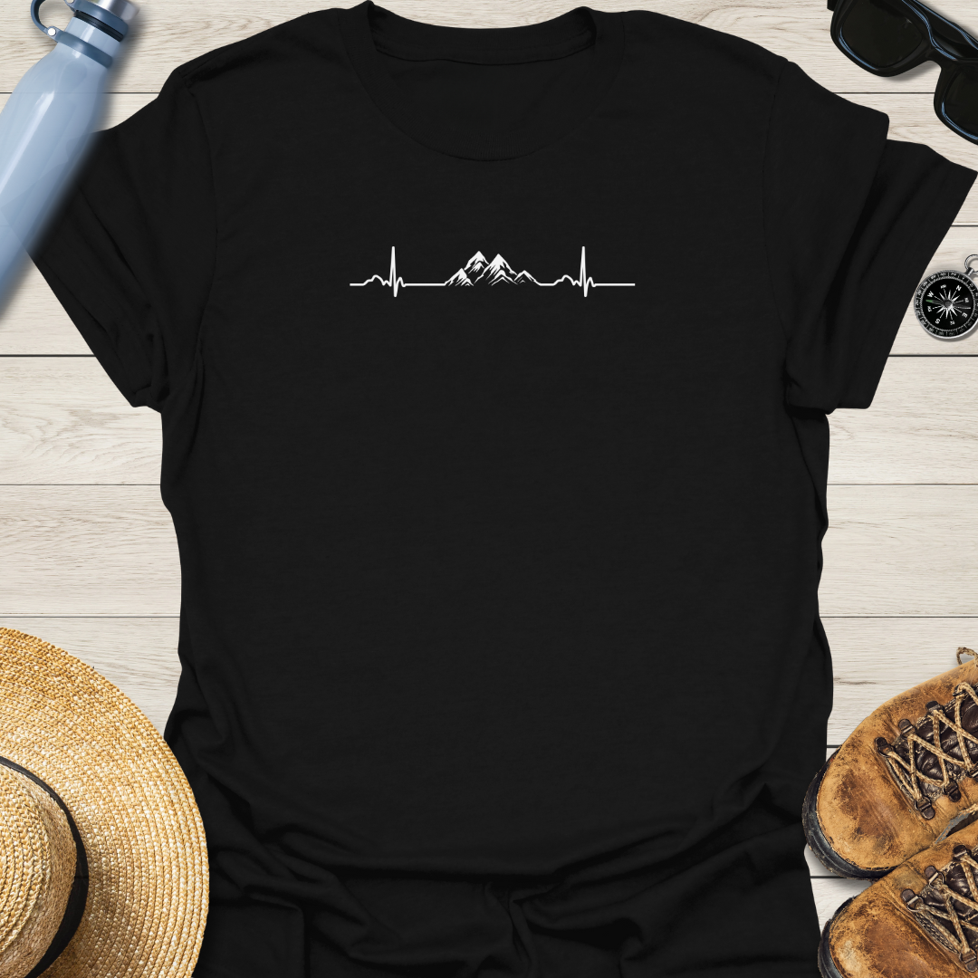 Mountains Heartbeats T-Shirt