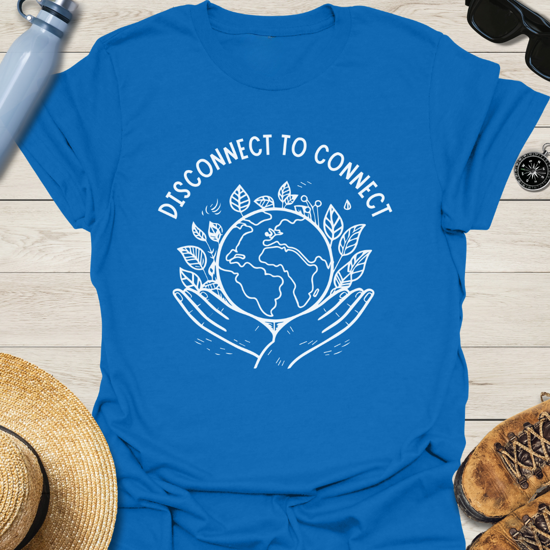 Disconnect To Connect Earth T-Shirt