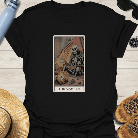 Skeleton Tarot Card T-Shirt