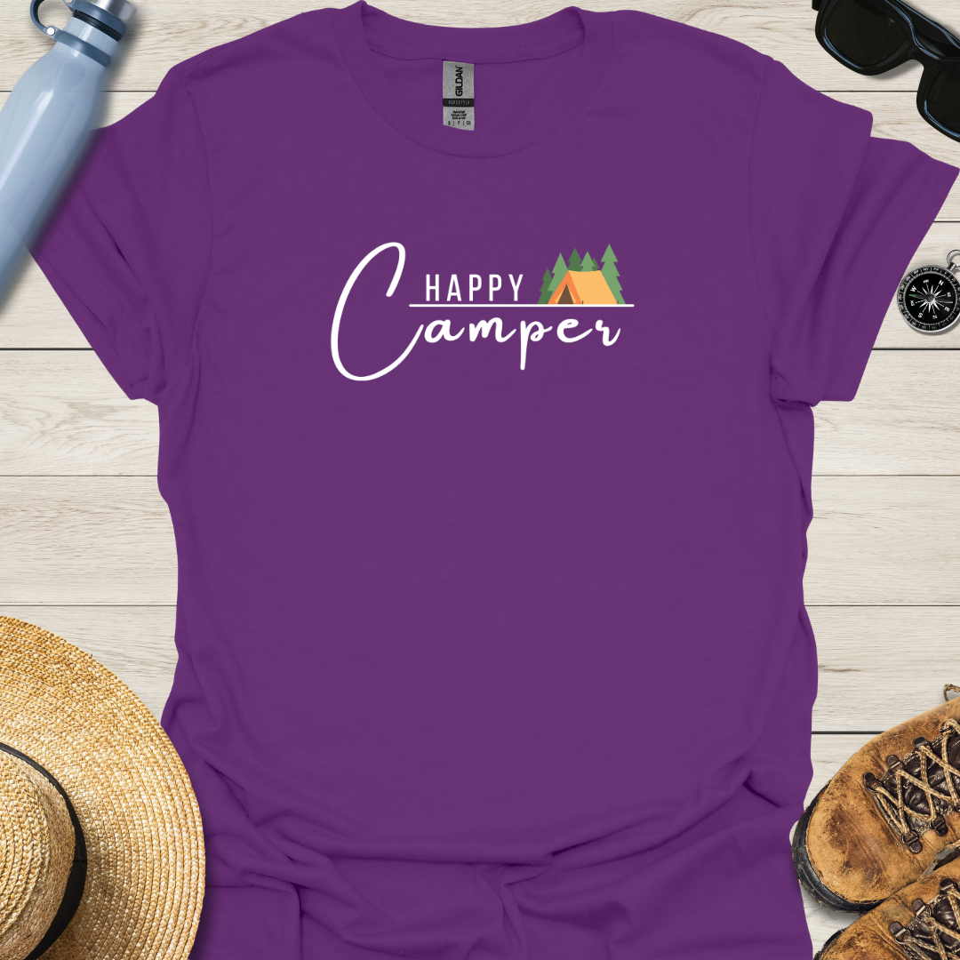 Tent In Forest T-Shirt