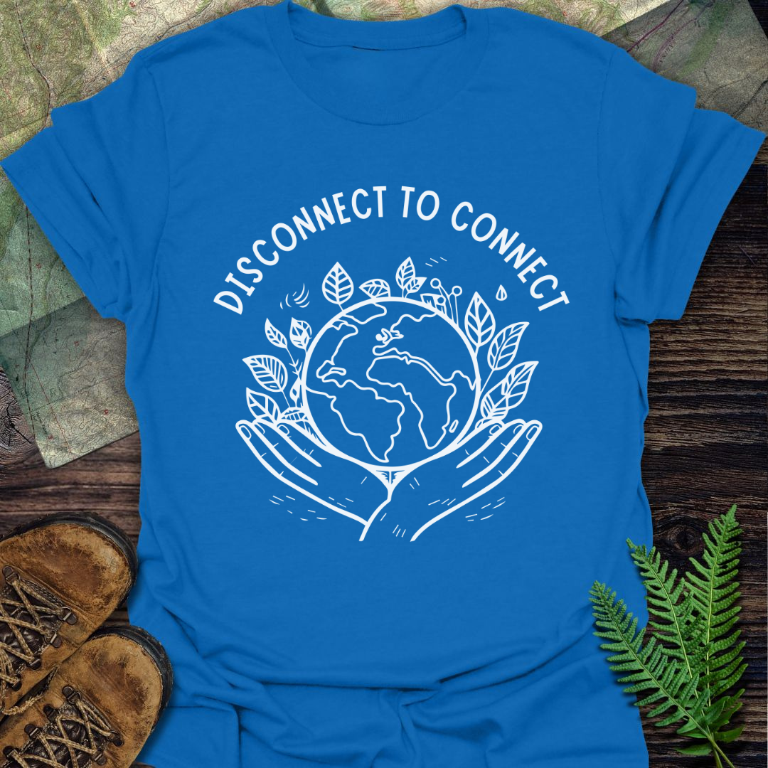 Disconnect To Connect Earth T-Shirt