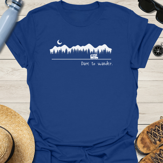 Night Driving Dare To Wander T-Shirt