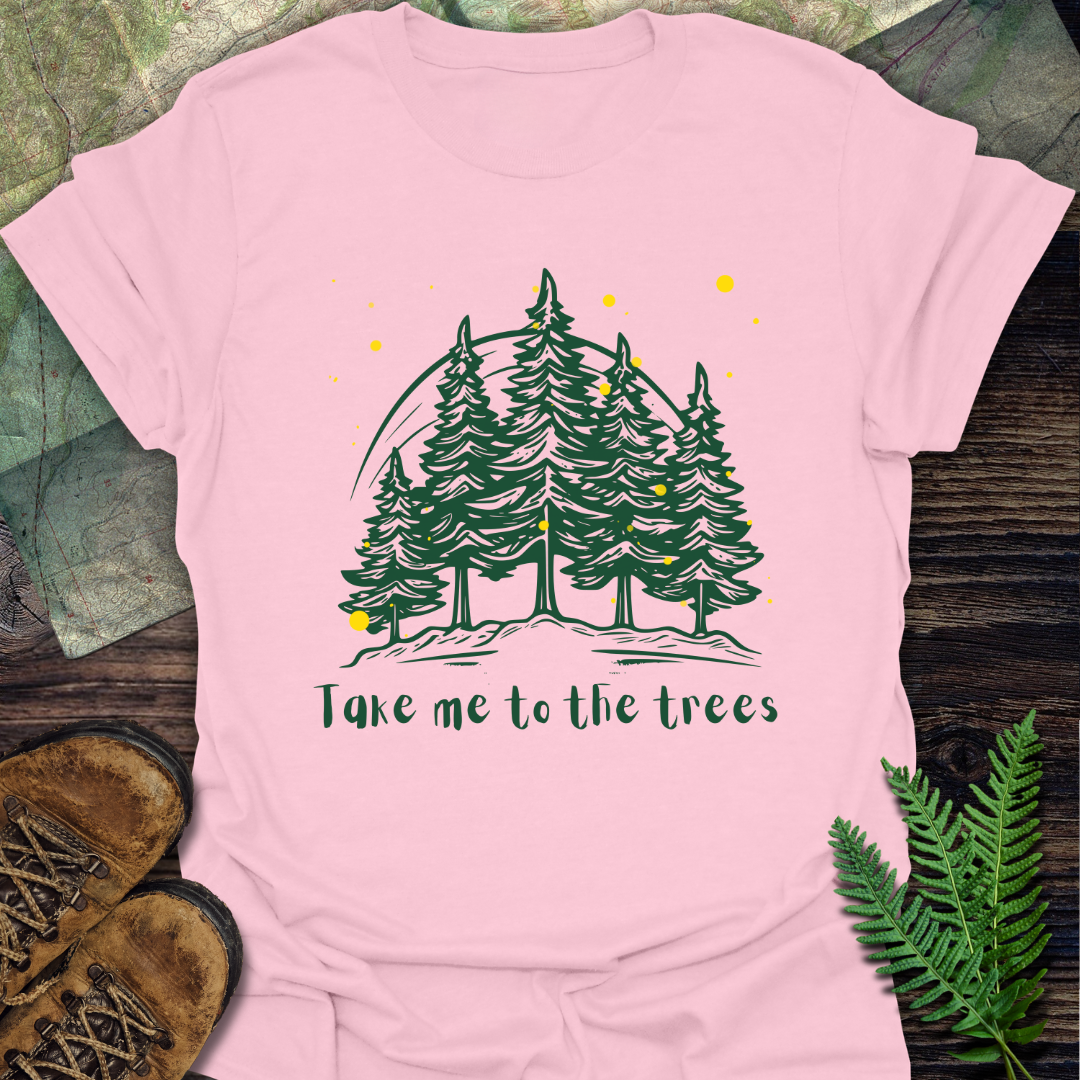 Trees And Fireflies T-Shirt