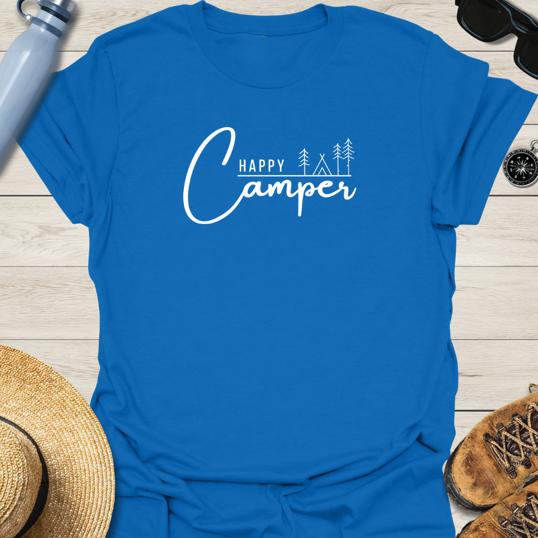 Happy Camper Minimalist T-Shirt