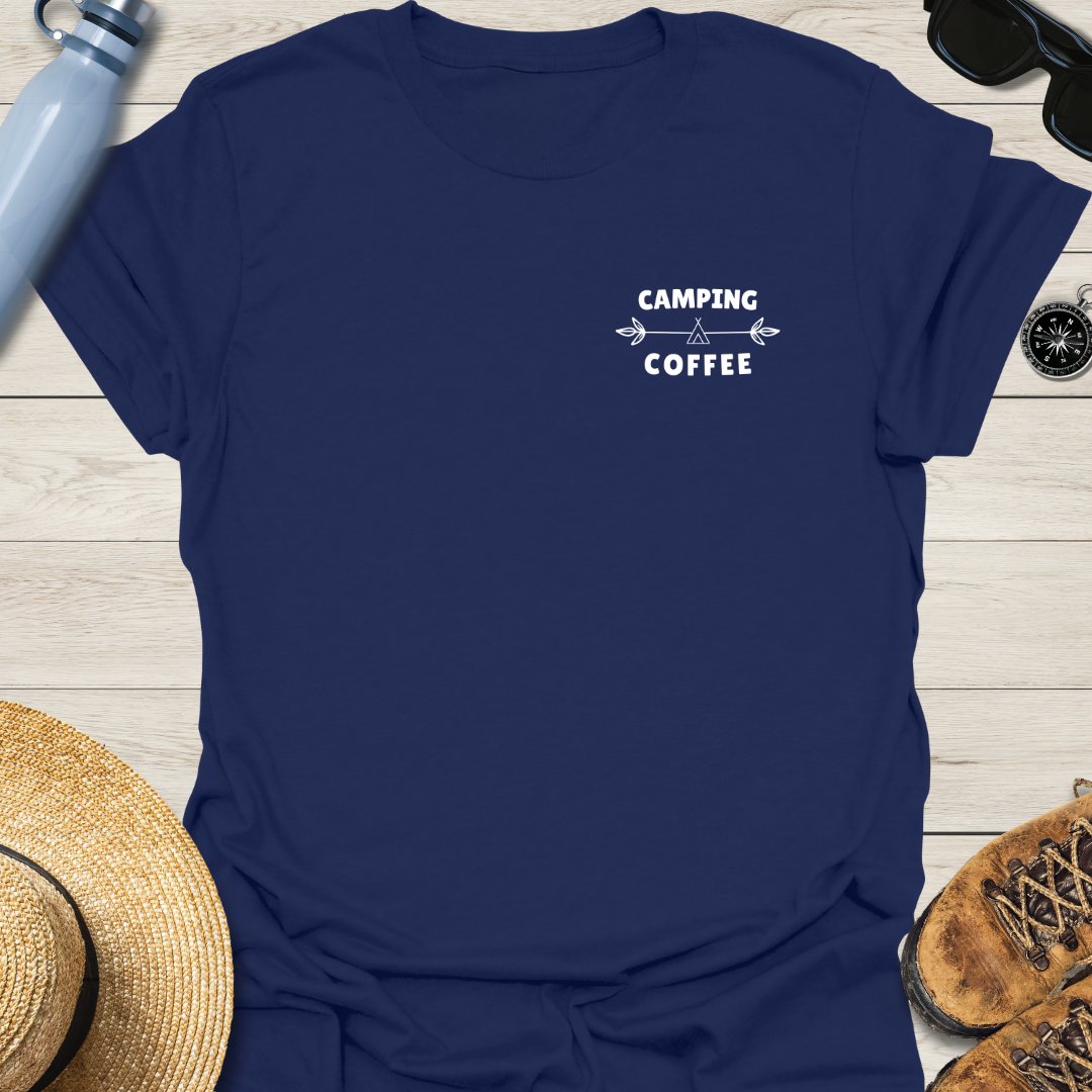 Camping Coffee Earthy T-Shirt