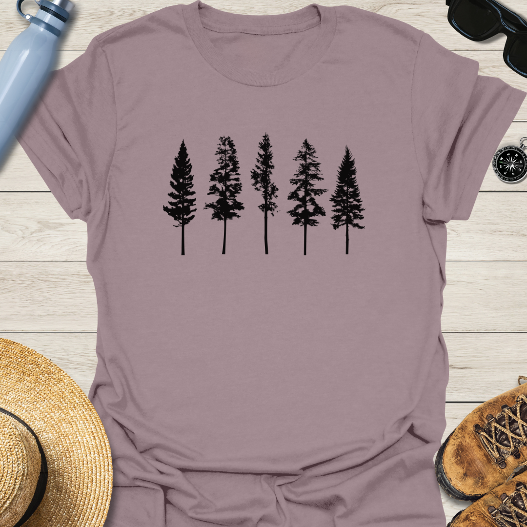 Trees Shadows T-Shirt