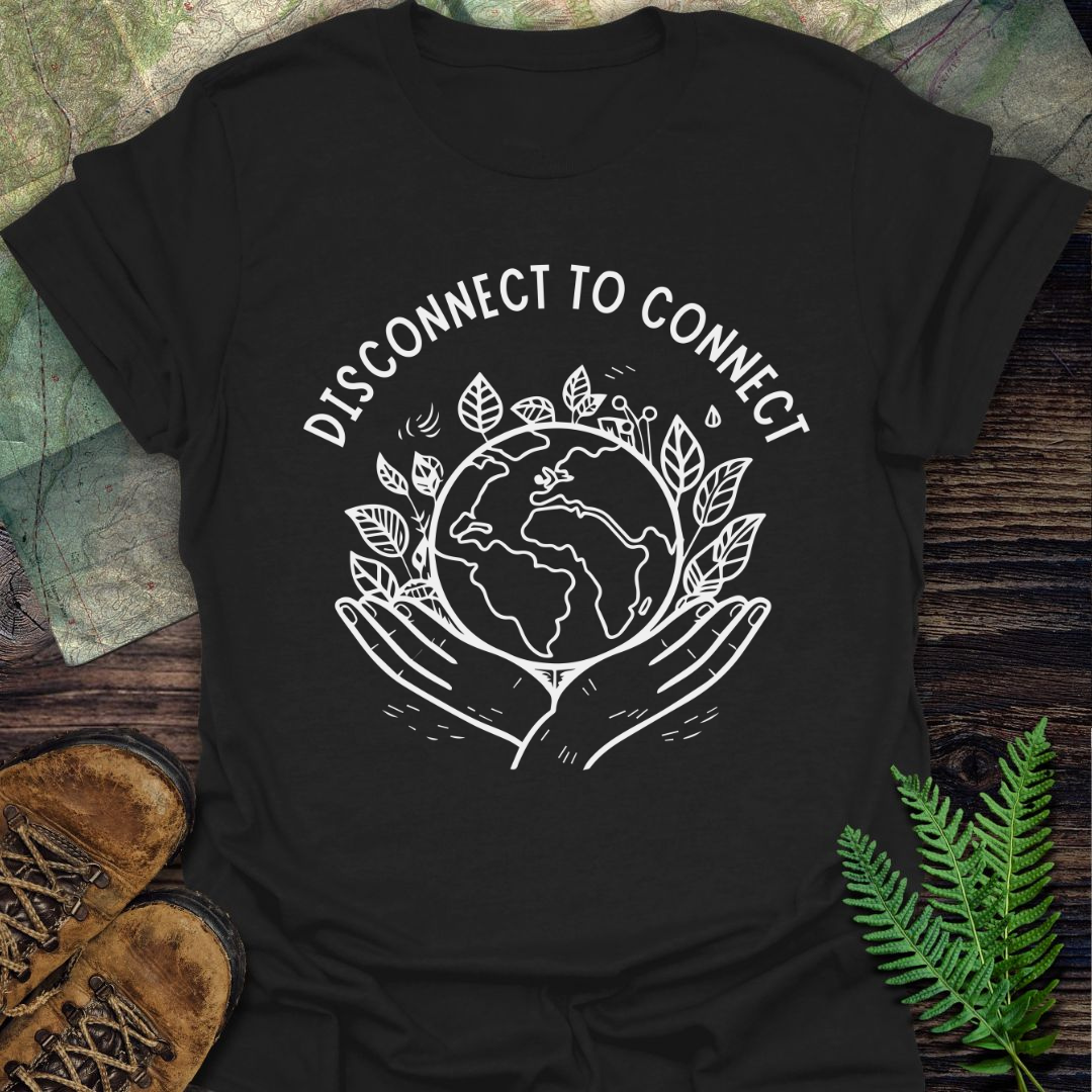 Disconnect To Connect Earth T-Shirt