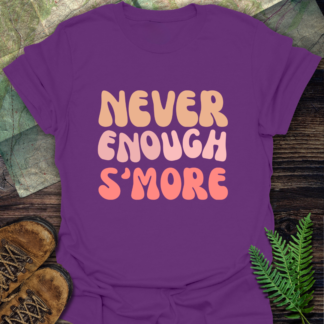 Never Enough S'more Retro T-Shirt
