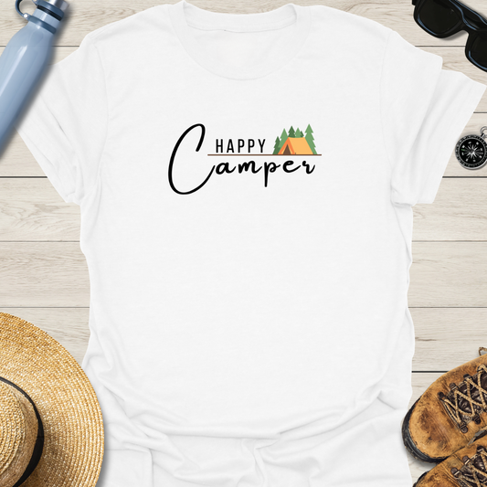 Tent In Forest T-Shirt