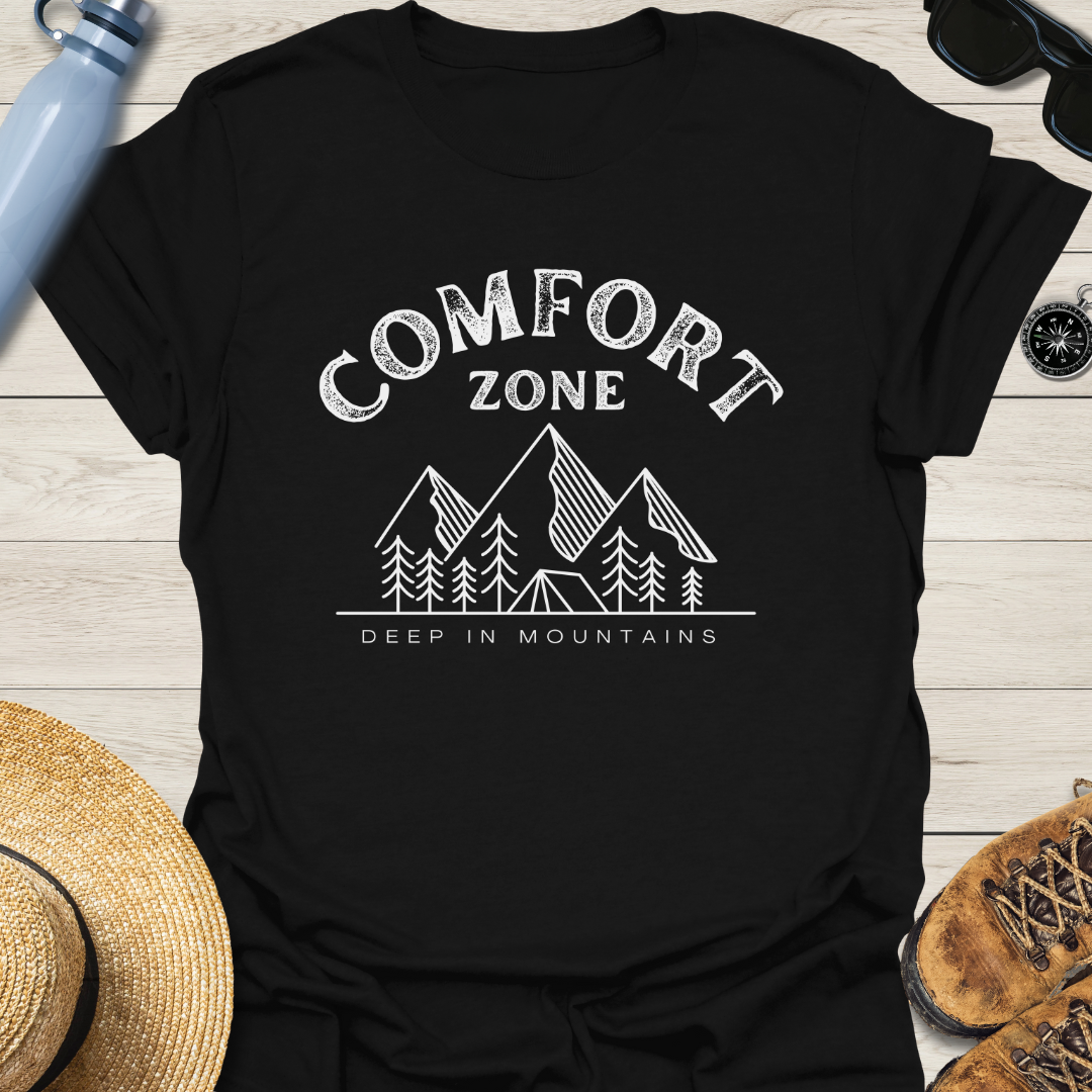 Comfort Zone: Deep In Mountains T-Shirt