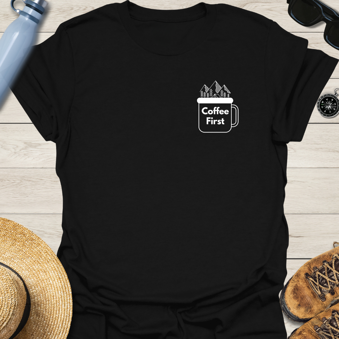 Coffee First Camping T-Shirt