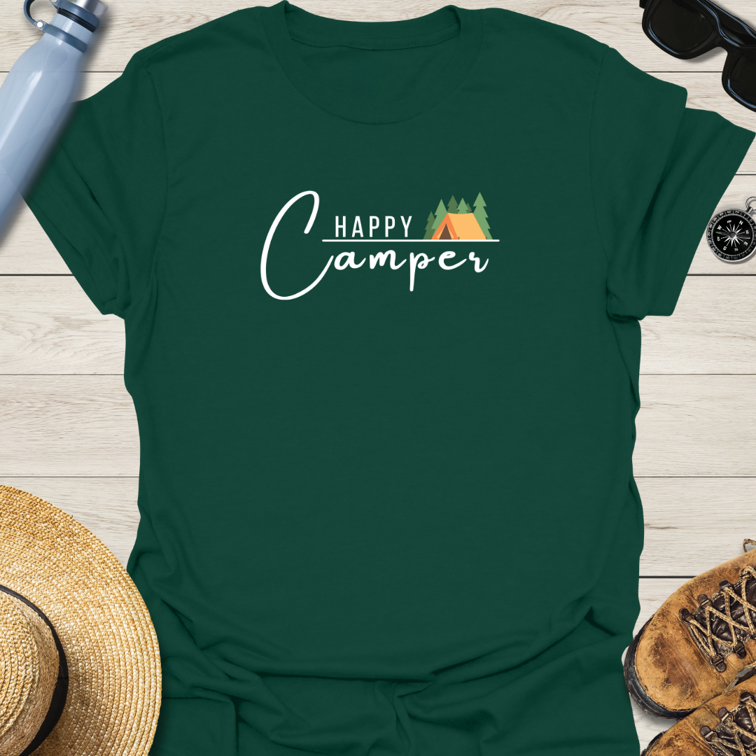 Tent In Forest T-Shirt