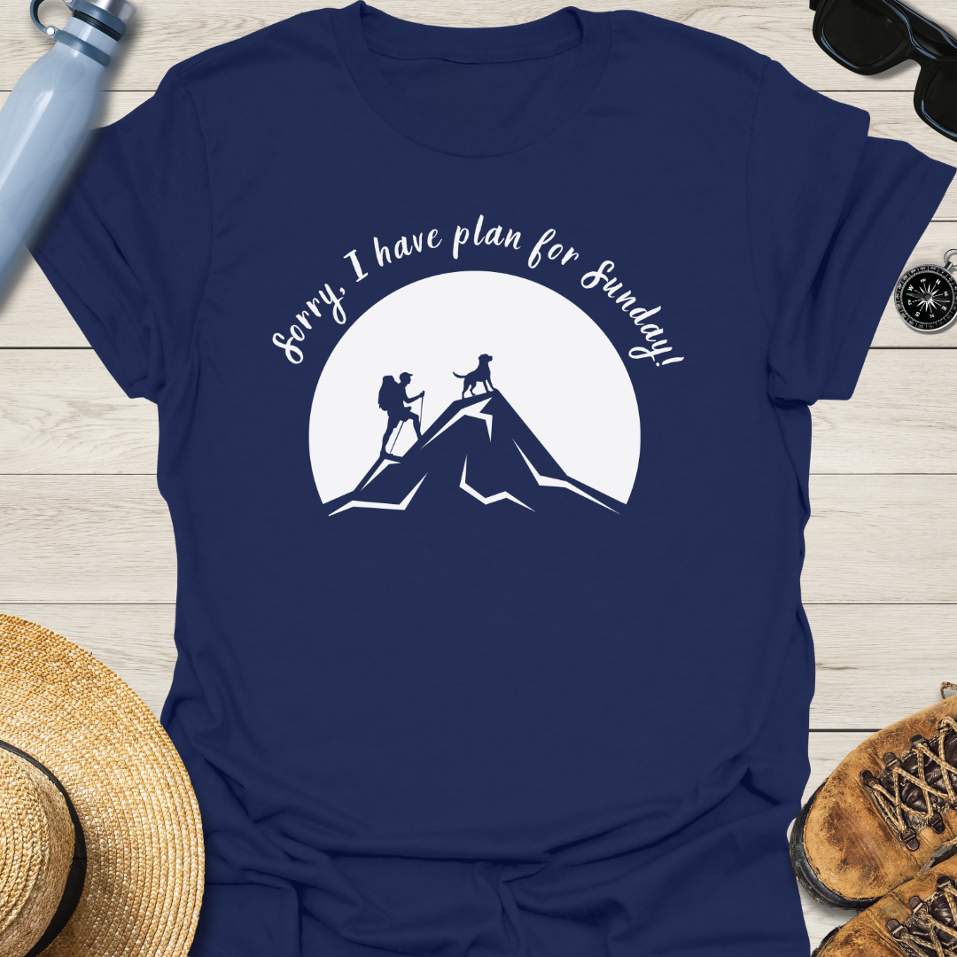 Hiking With Dog T-Shirt