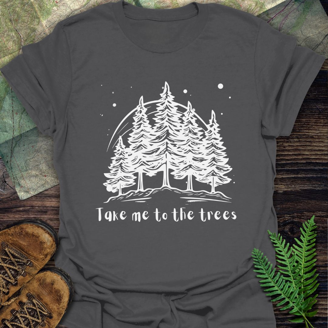 Trees And Fireflies T-Shirt
