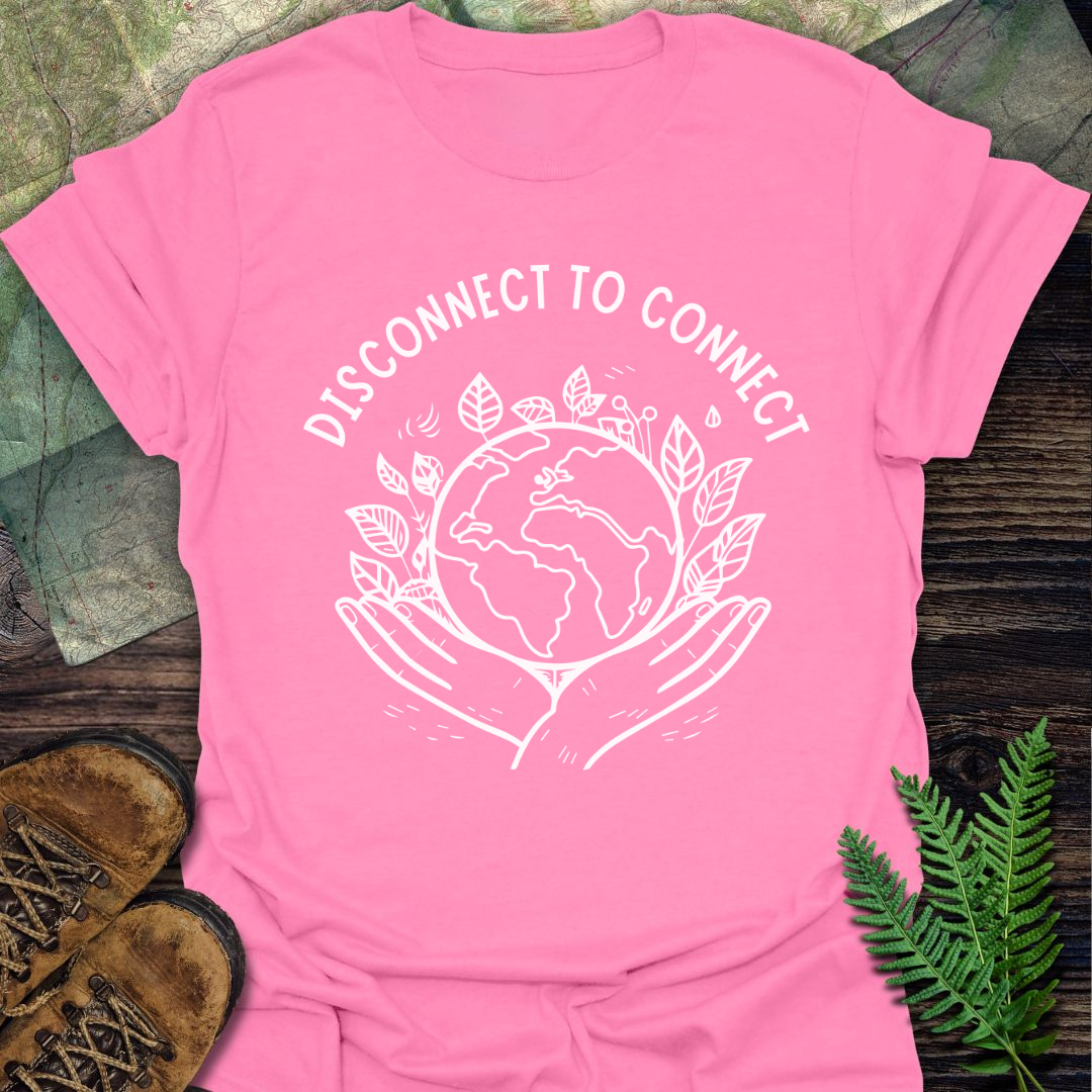 Disconnect To Connect Earth T-Shirt