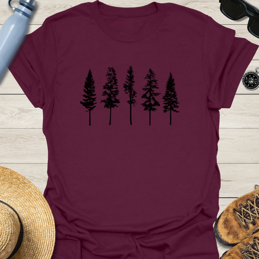 Trees Shadows T-Shirt