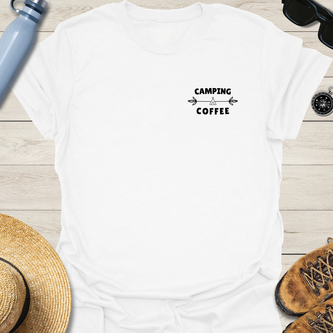 Camping Coffee Earthy T-Shirt