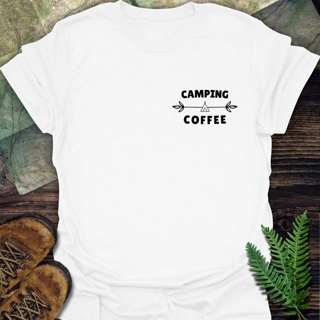 Camping Coffee Earthy T-Shirt
