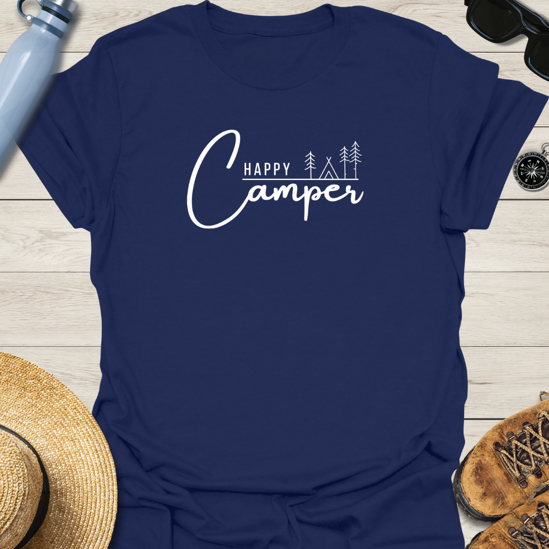 Happy Camper Minimalist T-Shirt