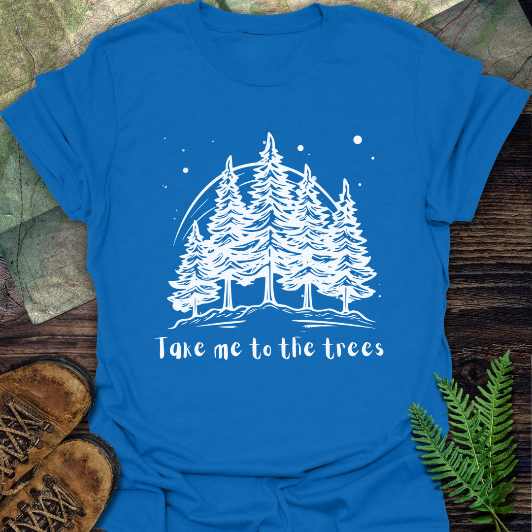 Trees And Fireflies T-Shirt