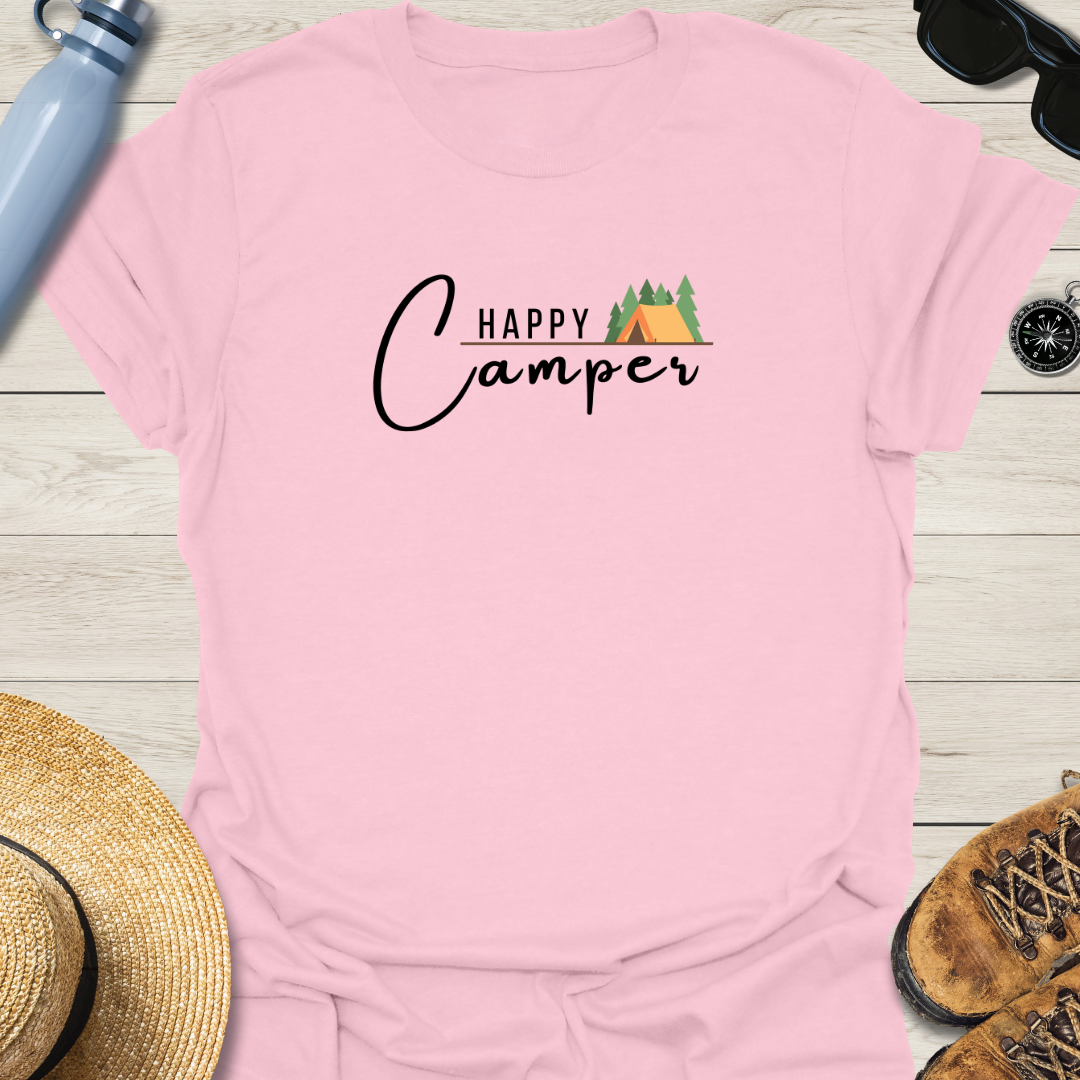 Tent In Forest T-Shirt