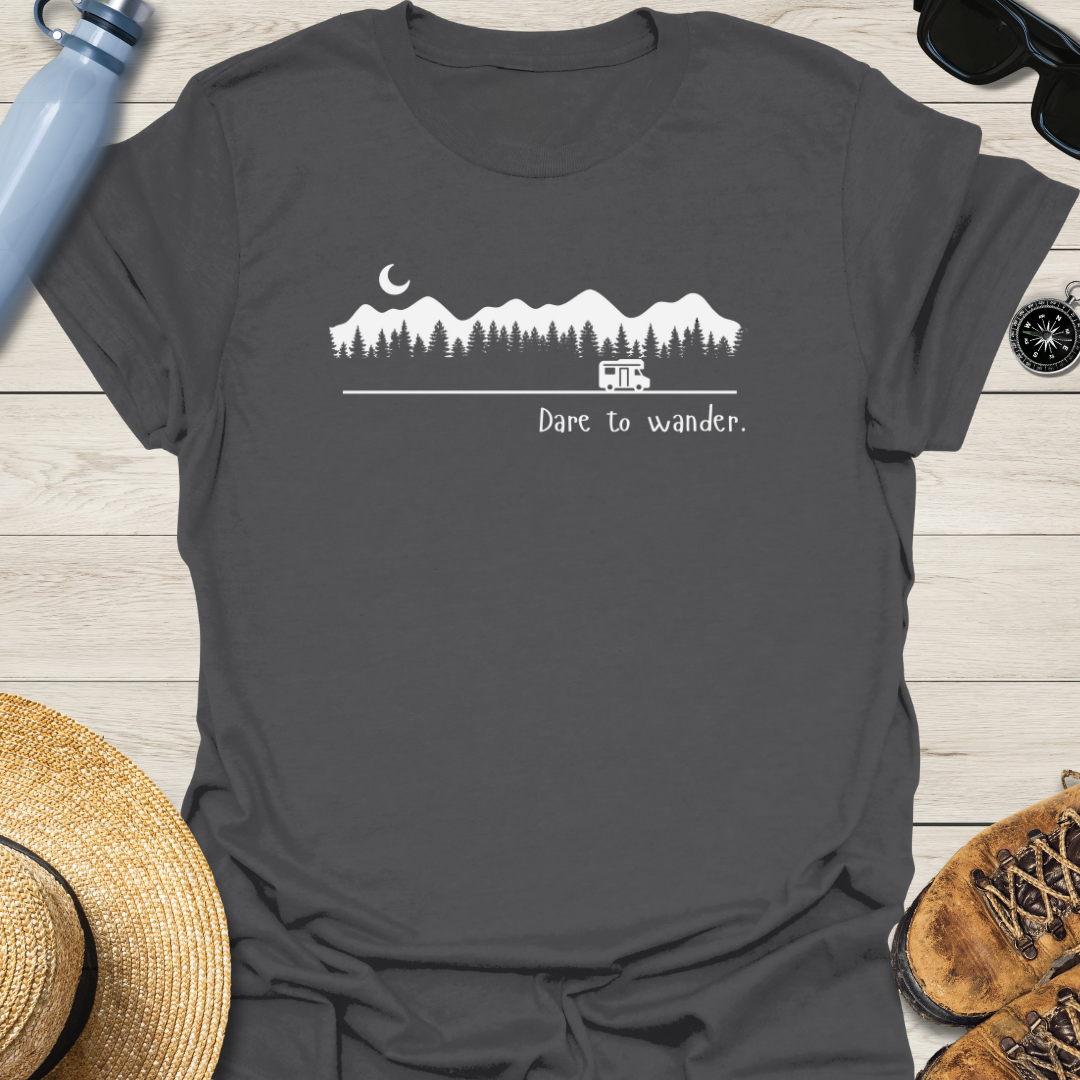 Night Driving Dare To Wander T-Shirt