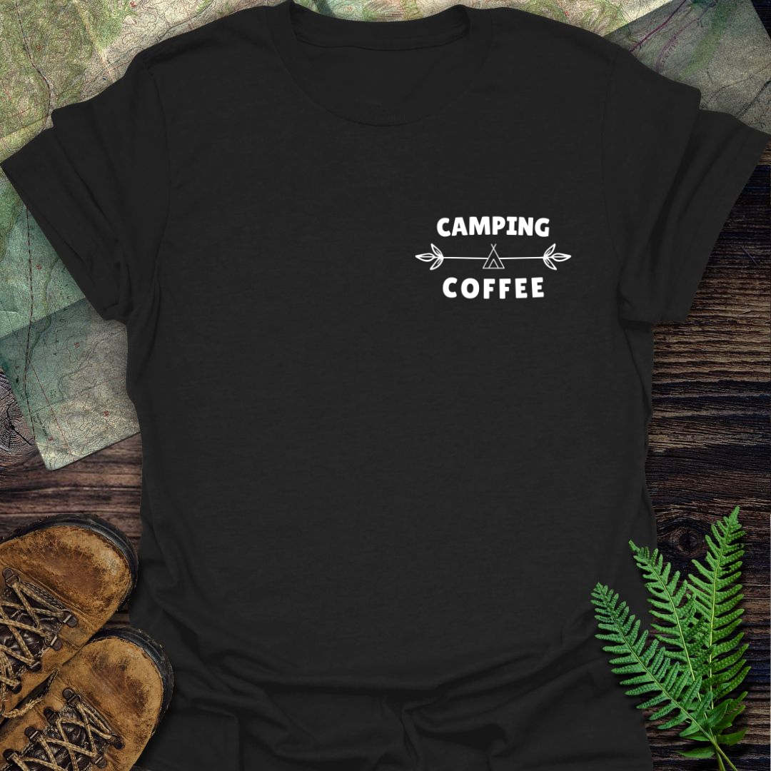 Camping Coffee Earthy T-Shirt