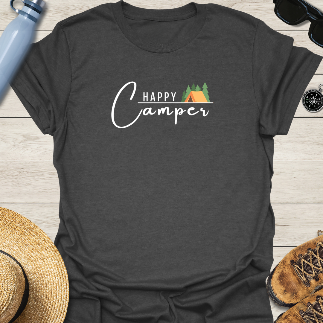 Tent In Forest T-Shirt