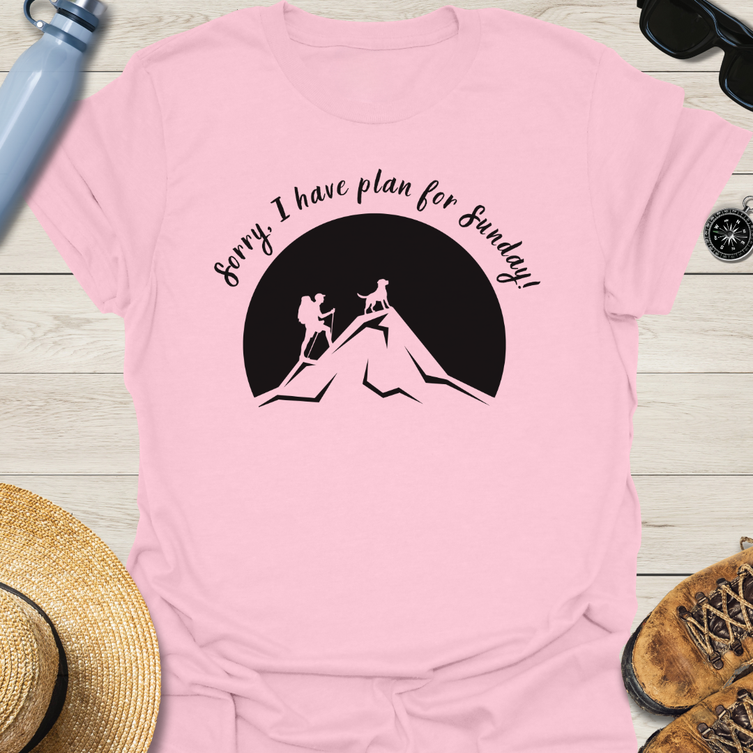 Hiking With Dog T-Shirt