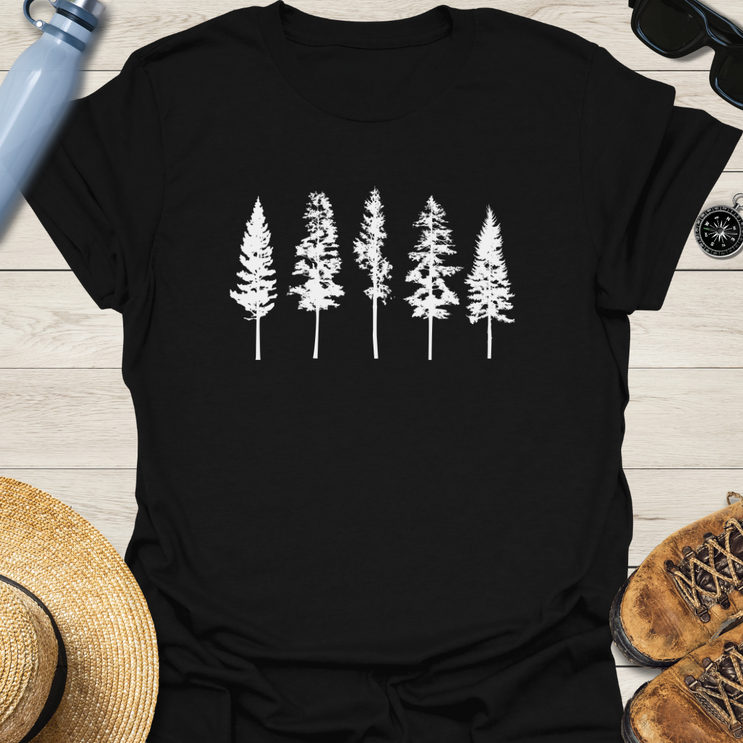 Trees Shadows T-Shirt