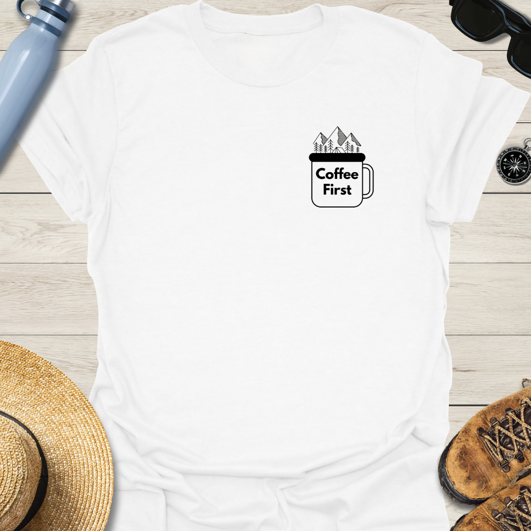 Coffee First Camping T-Shirt