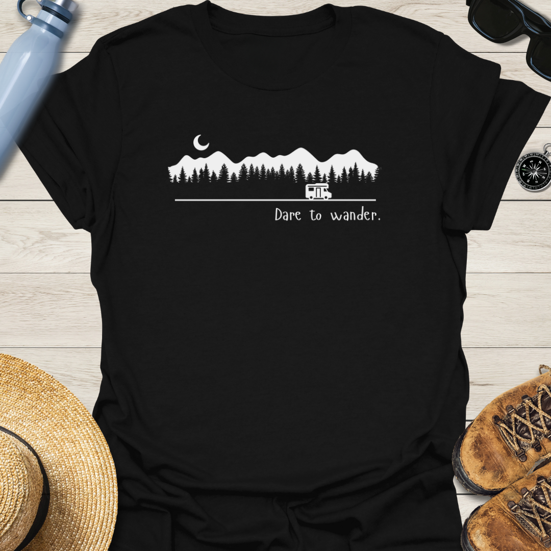 Night Driving Dare To Wander T-Shirt