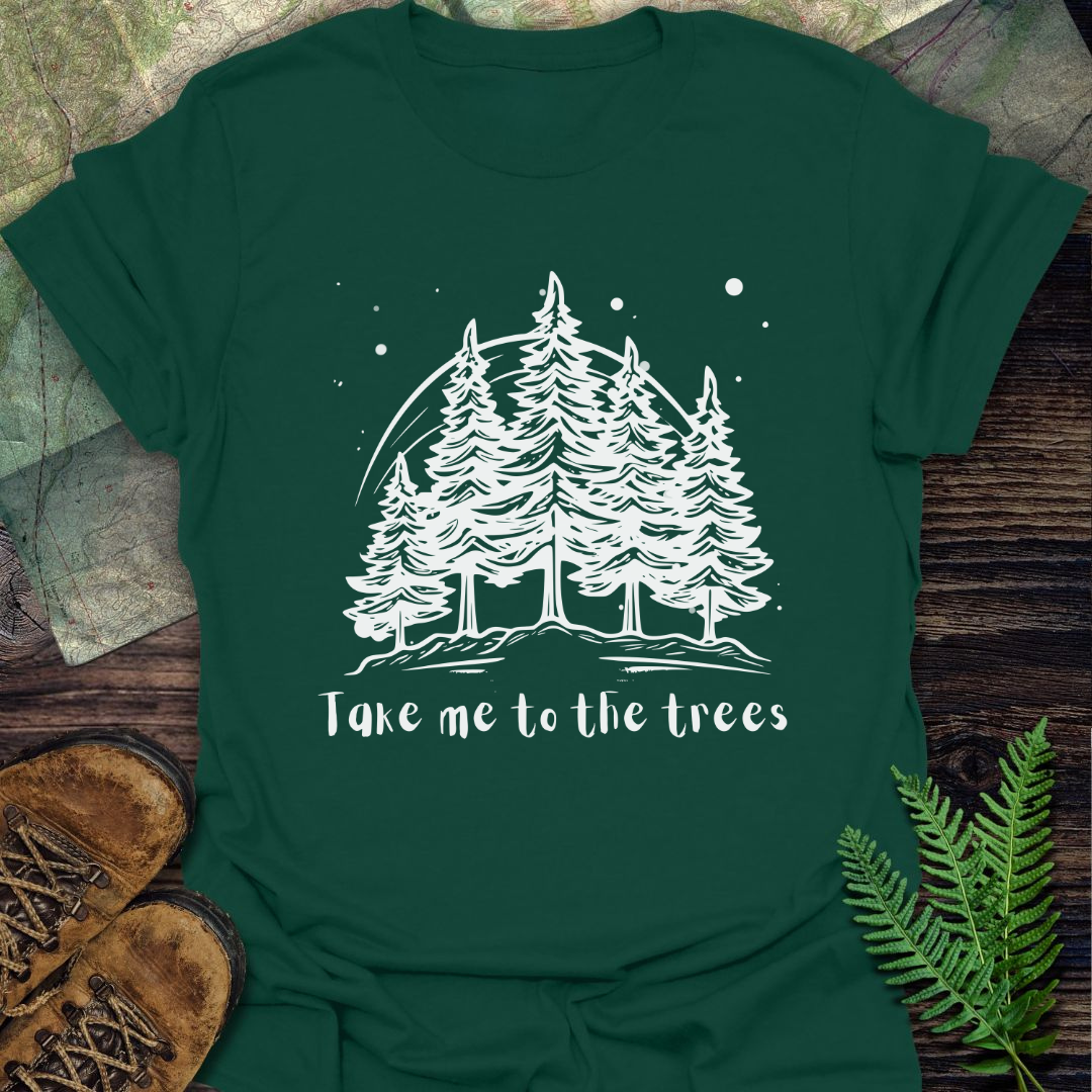 Trees And Fireflies T-Shirt