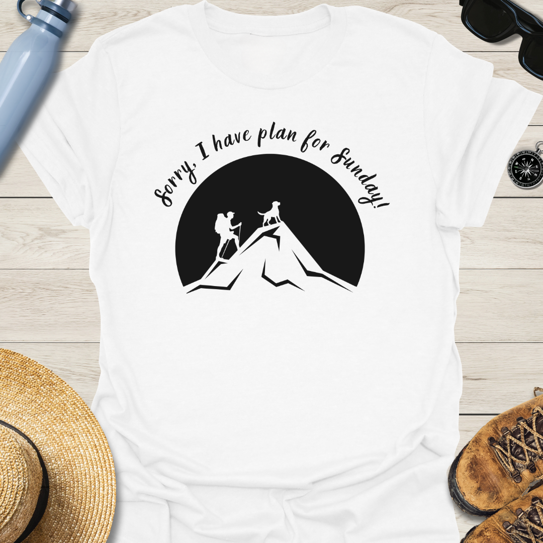 Hiking With Dog T-Shirt