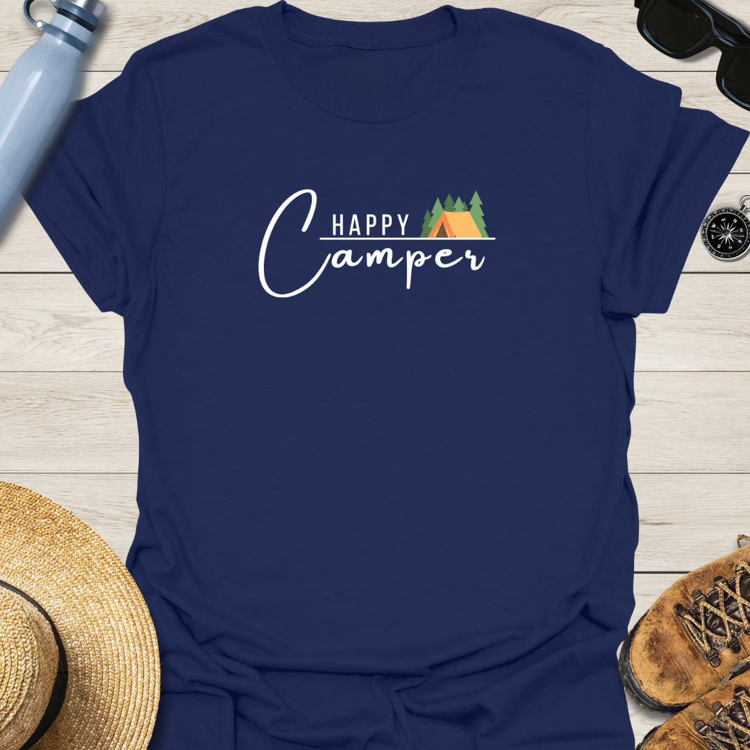 Tent In Forest T-Shirt