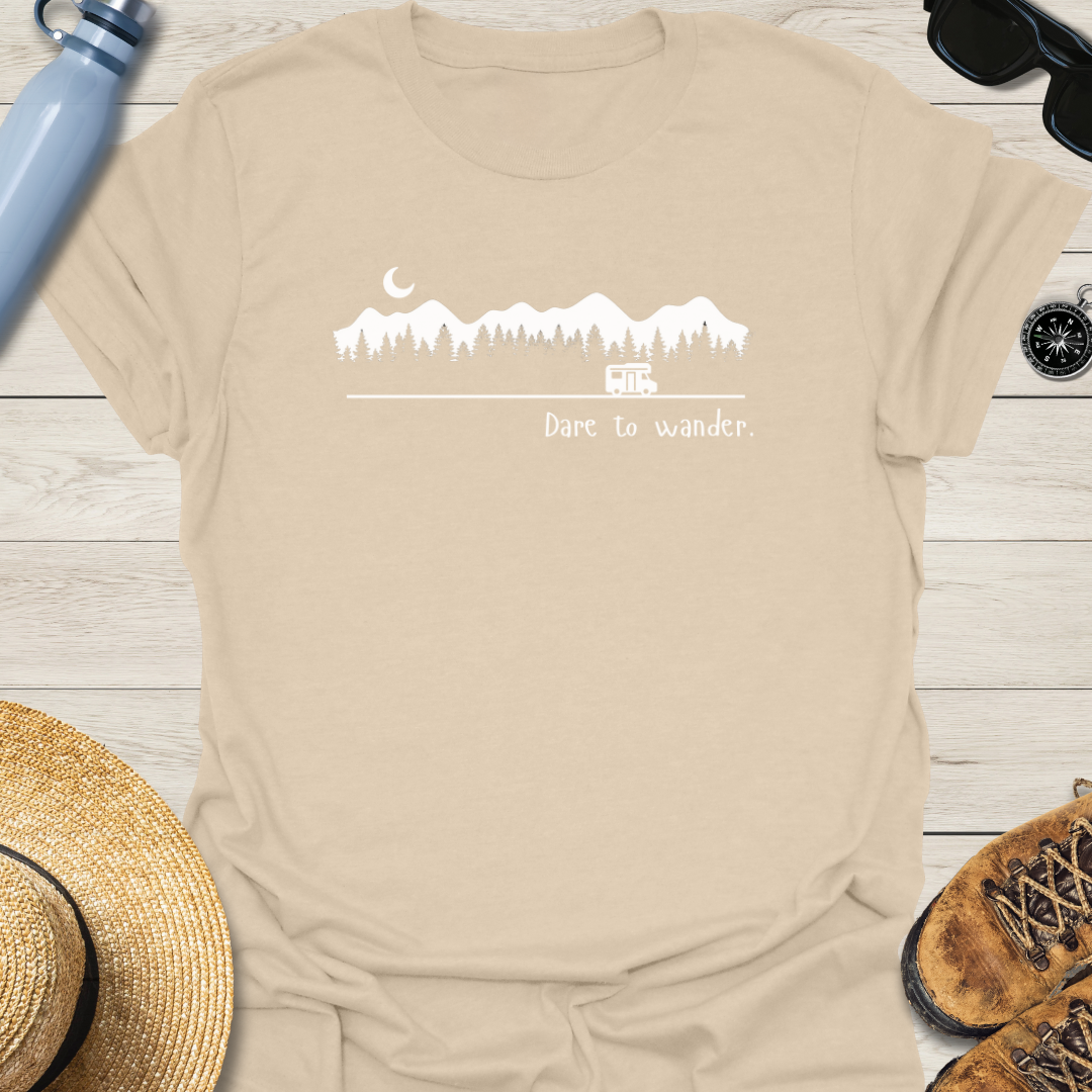 Night Driving Dare To Wander T-Shirt