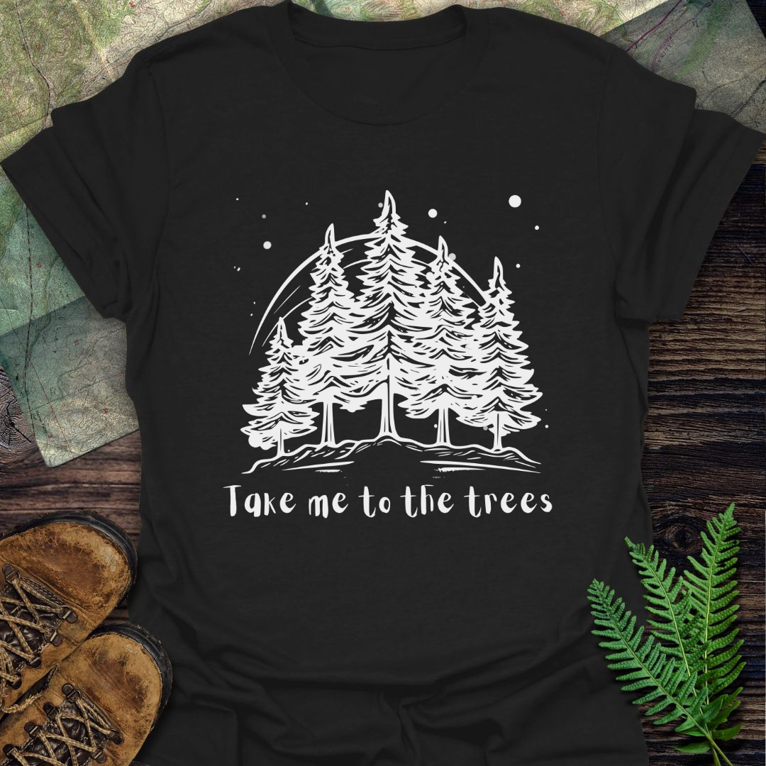 Trees And Fireflies T-Shirt
