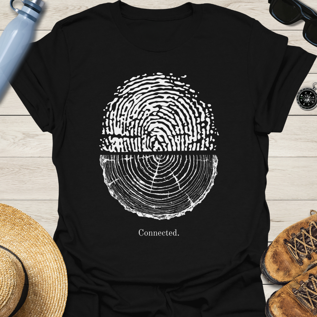 Tree Ring and Fingerprint T-Shirt