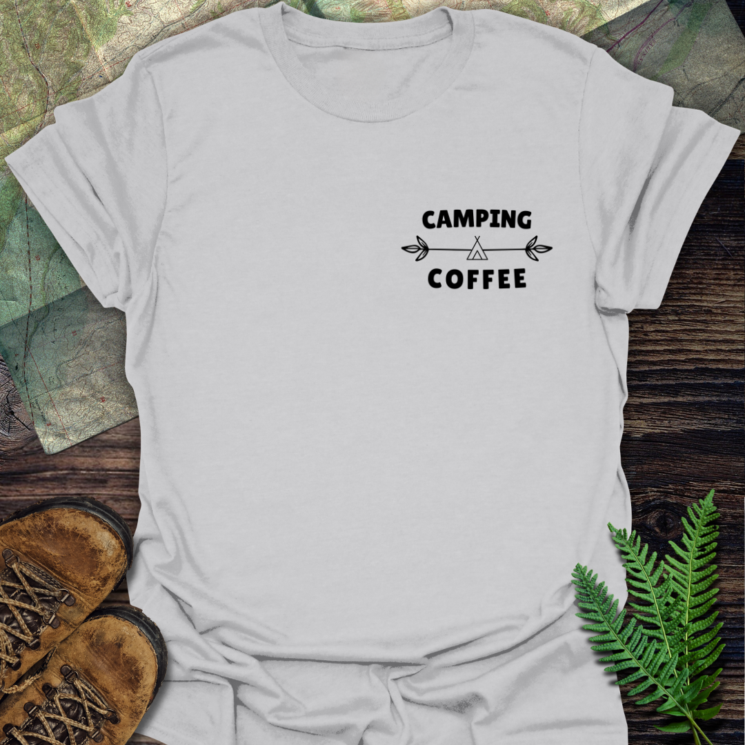 Camping Coffee Earthy T-Shirt