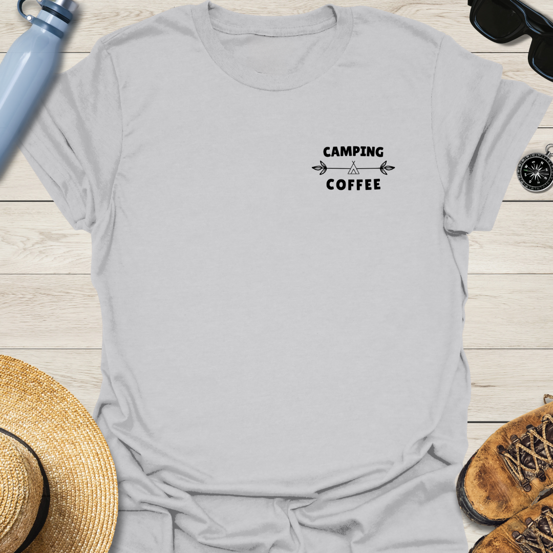 Camping Coffee Earthy T-Shirt