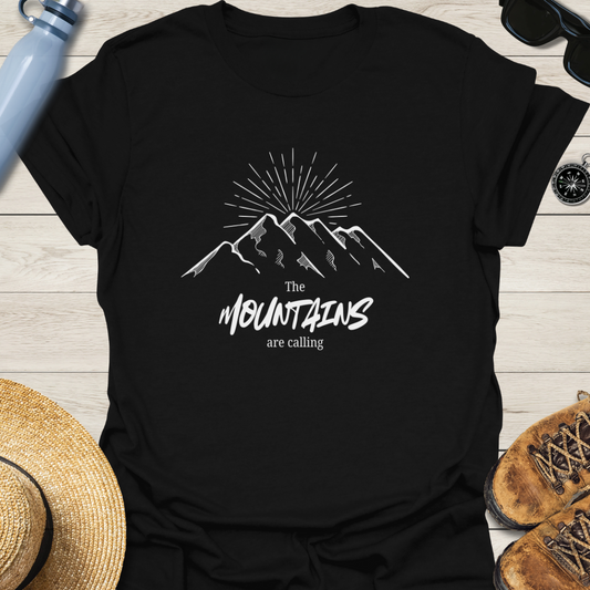 The Mountains Are Calling Sunrise T-Shirt