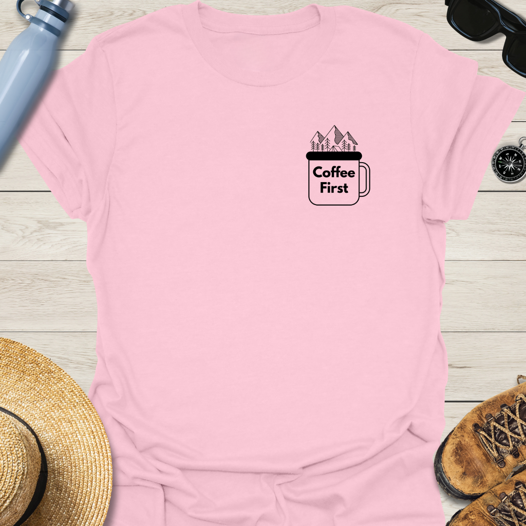 Coffee First Camping T-Shirt